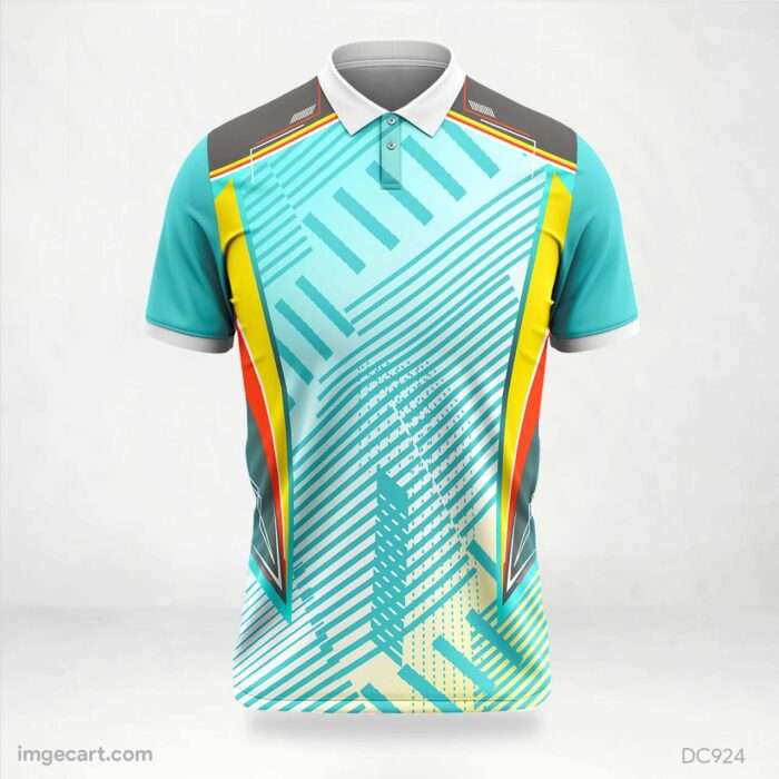 Green and Yellow Jersey Design