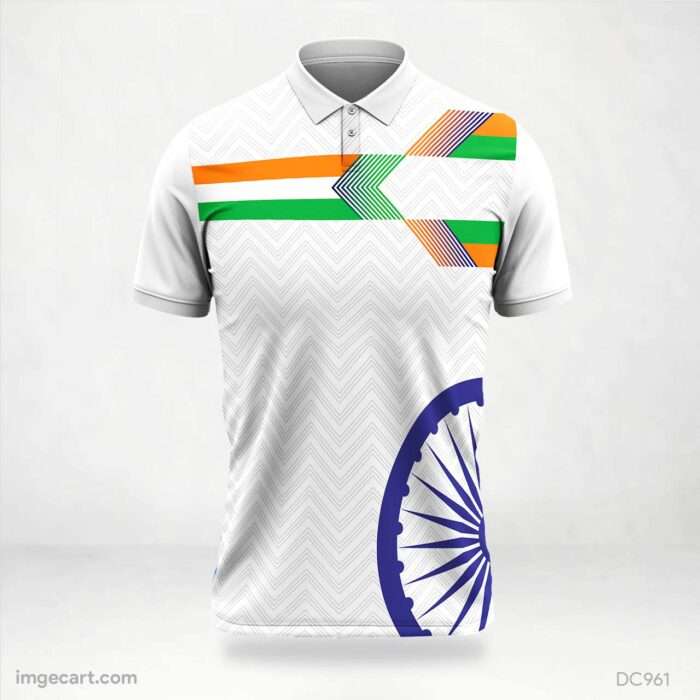 White India Jersey Design