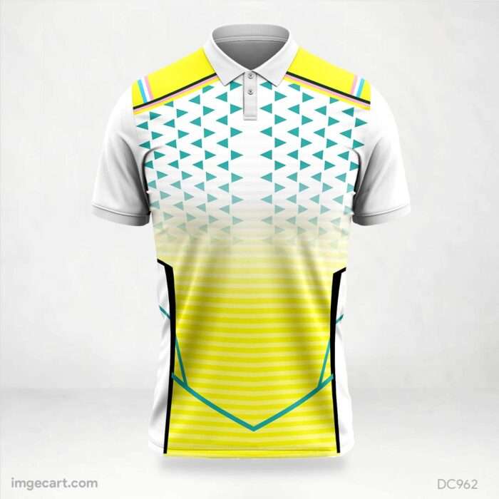 Yellow and Green Jersey Design