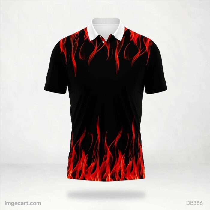 Fire Sublimation Jersey Design