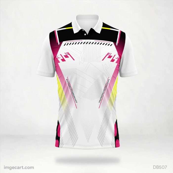 Tech White Jersey design
