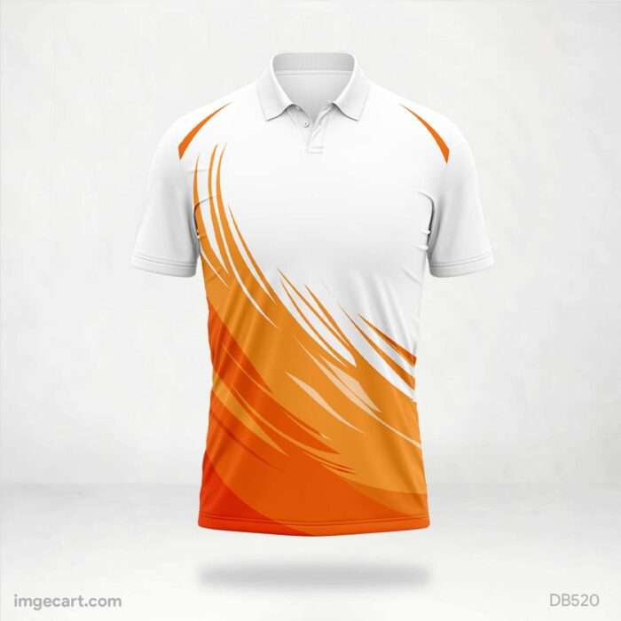 Sweeping Orange Jersey design