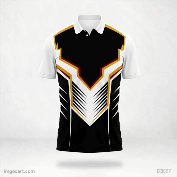 Geometric Panel Jersey design