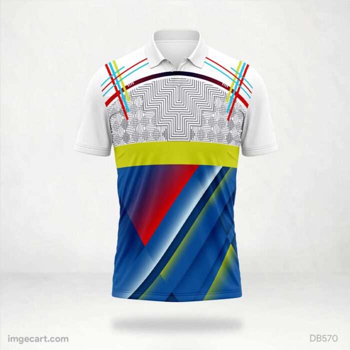 Geometric Layers Jersey design