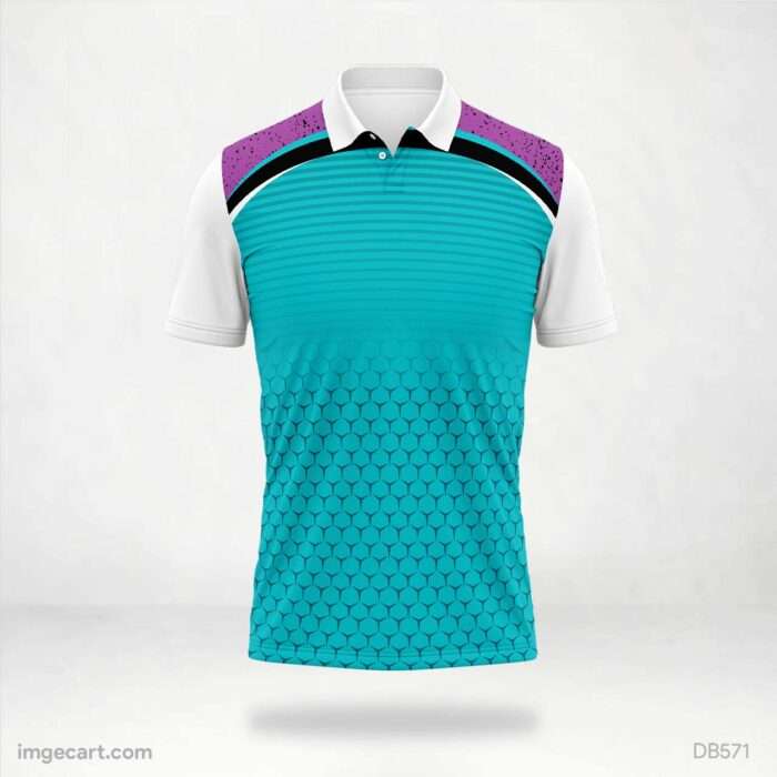 Hexagon Gradient Jersey design