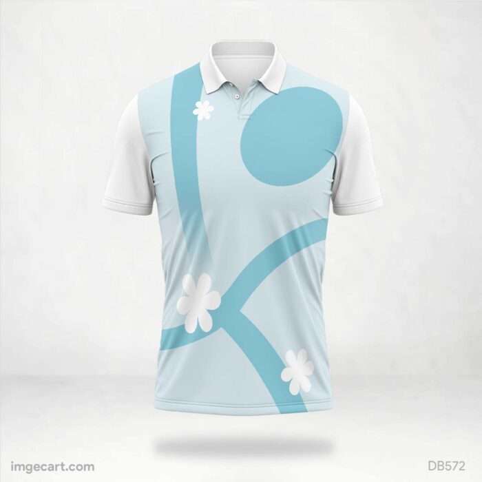 Abstract Floral Jersey design