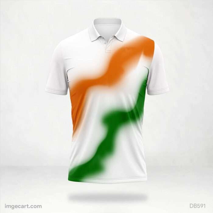 Indian Brush Effect Jersey Design