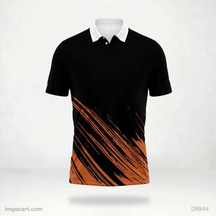 Teal Geometric Flame Jersey design