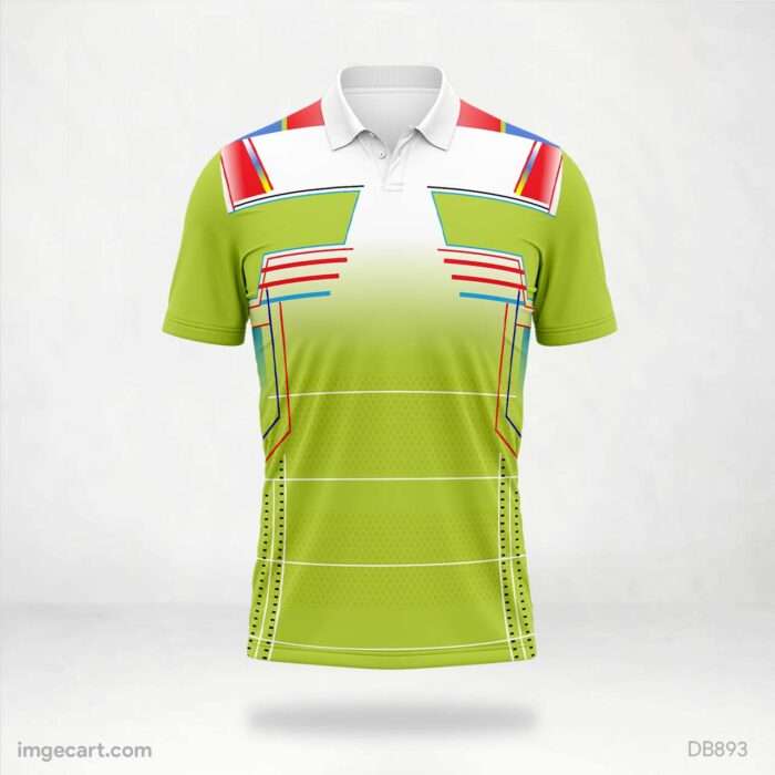 Green Pattern Jersey design
