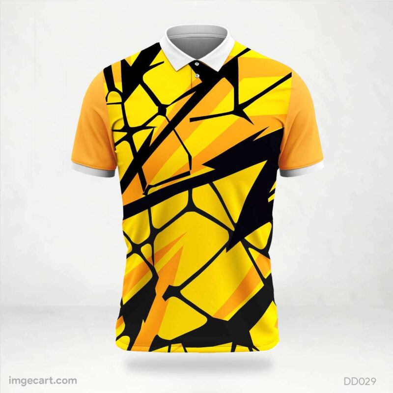 Yellow and Black Bee Football Jersey