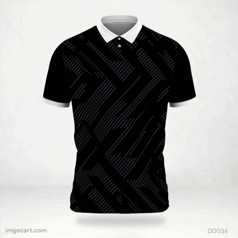 Black and Grey Jersey Design
