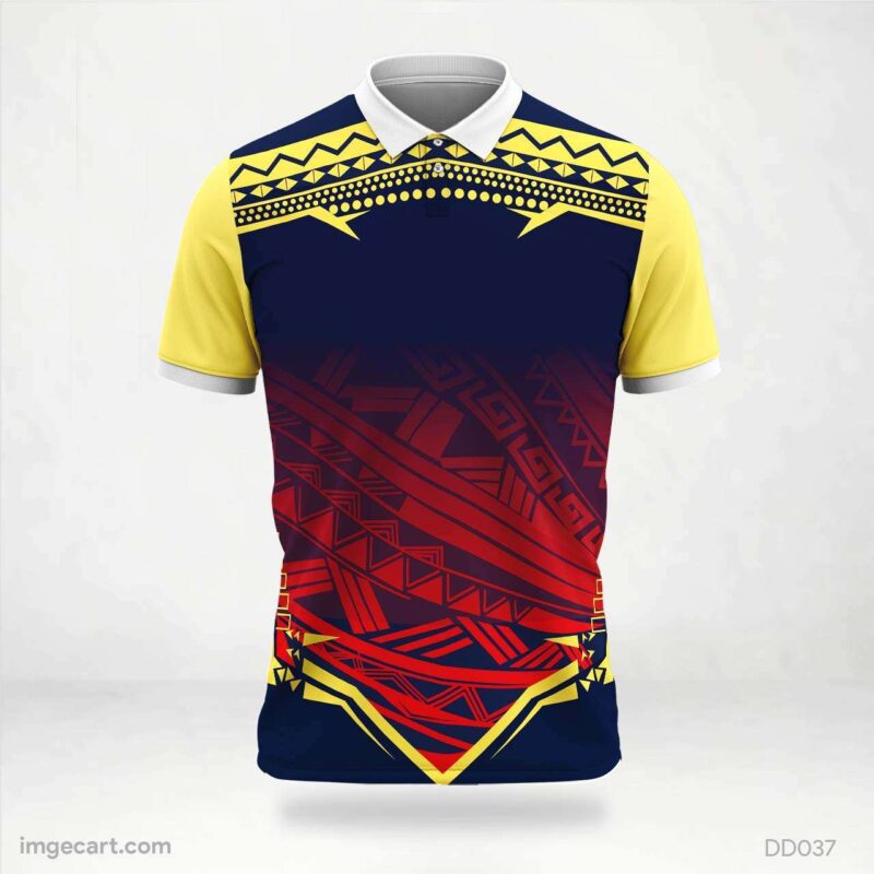 Tribal Pattern Jersey Design