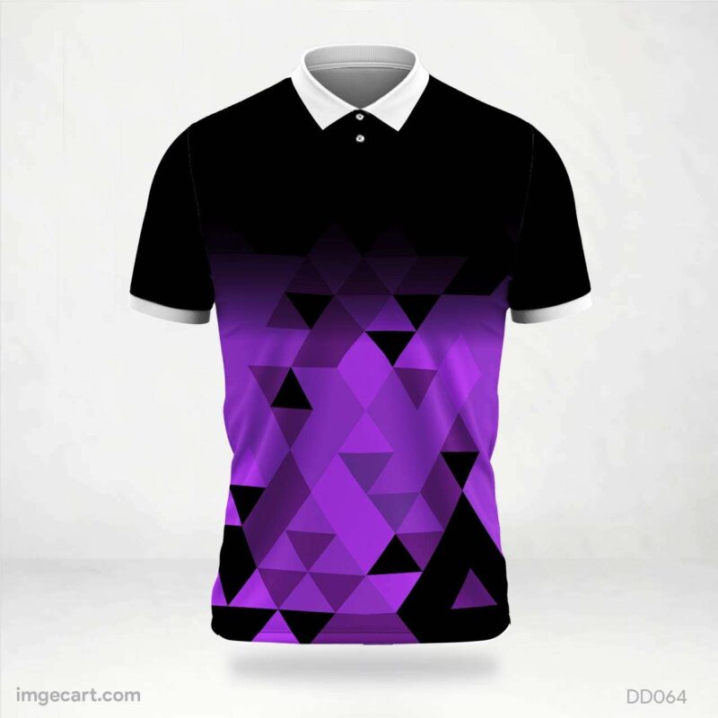This image might show: Black and Purple Jersey