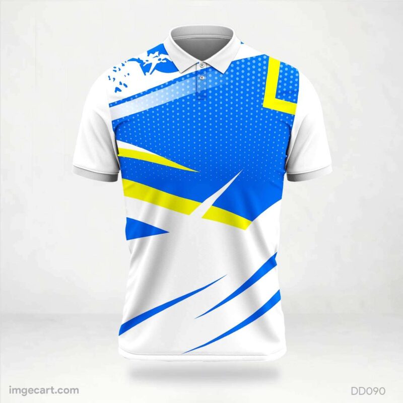 White India Cricket Jersey Design