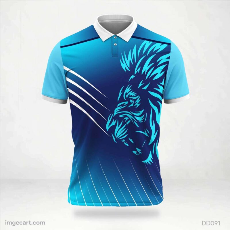 White India Cricket Jersey Design