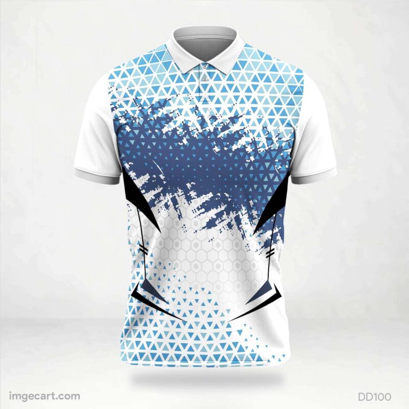 DC402 Jersey design featuring a bold