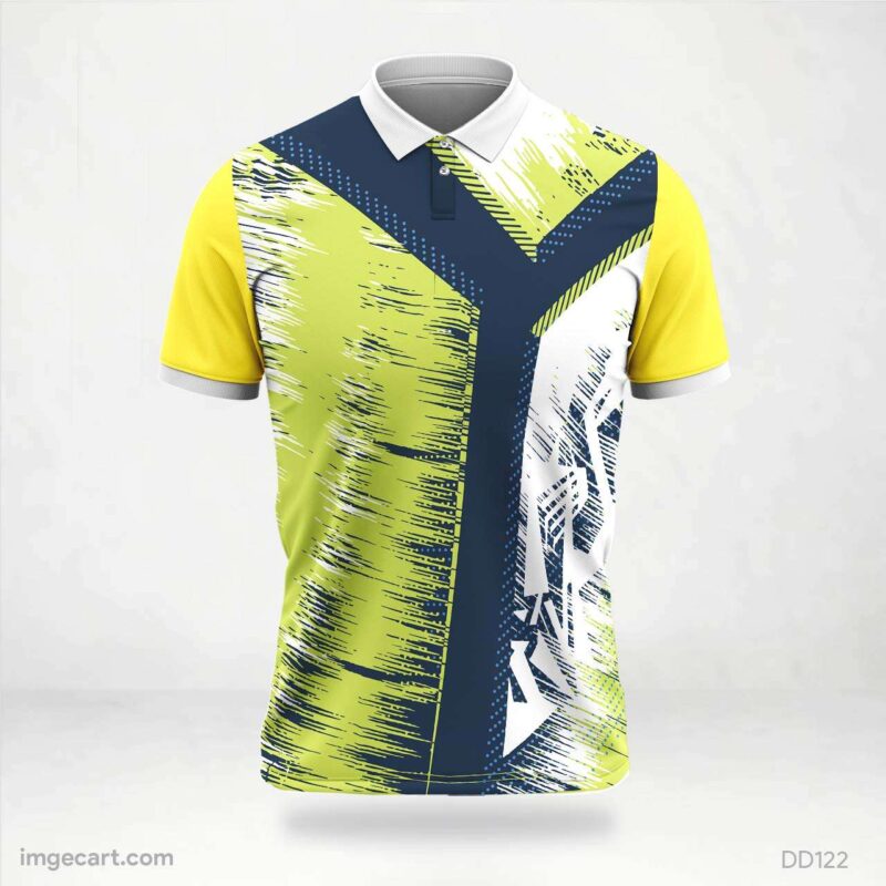 Lime Flow Jersey Design