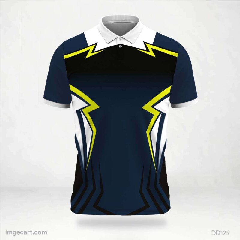 Azure Flow Jersey Design