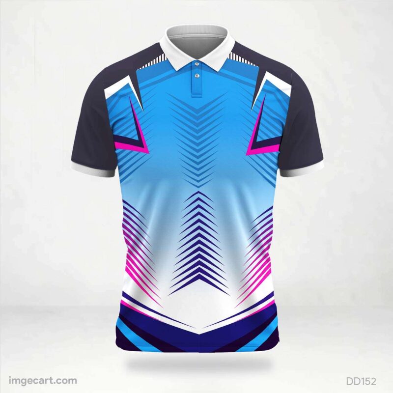 Crimson Glitch Jersey Design