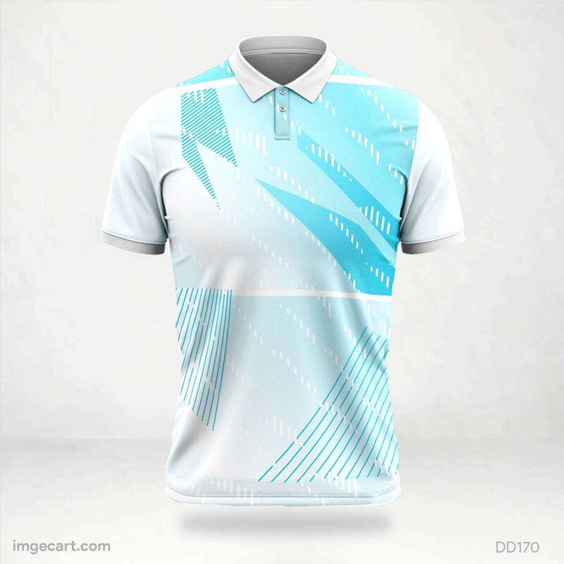 black and blue jersey design