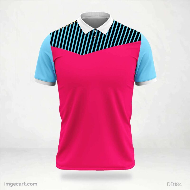 Magenta Edge Jersey Design