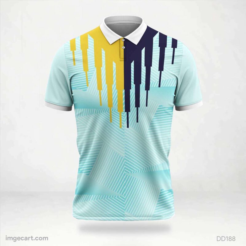 Ember Burst Jersey Design