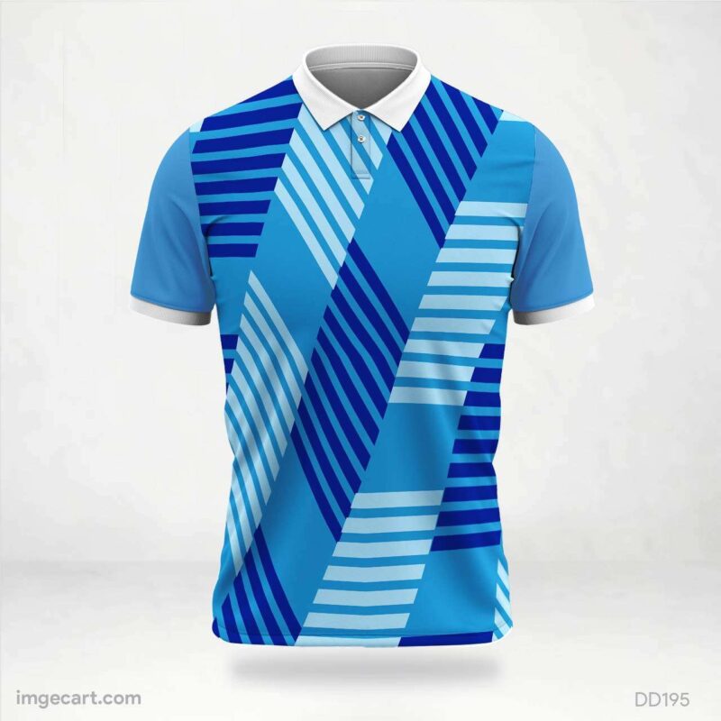 Aqua Streak Jersey Design