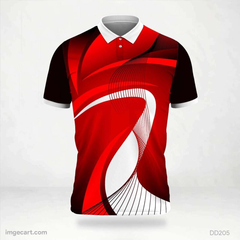Geometric Lion Jersey Design