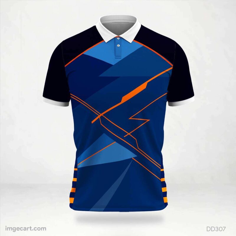 Red and Blue Jersey design