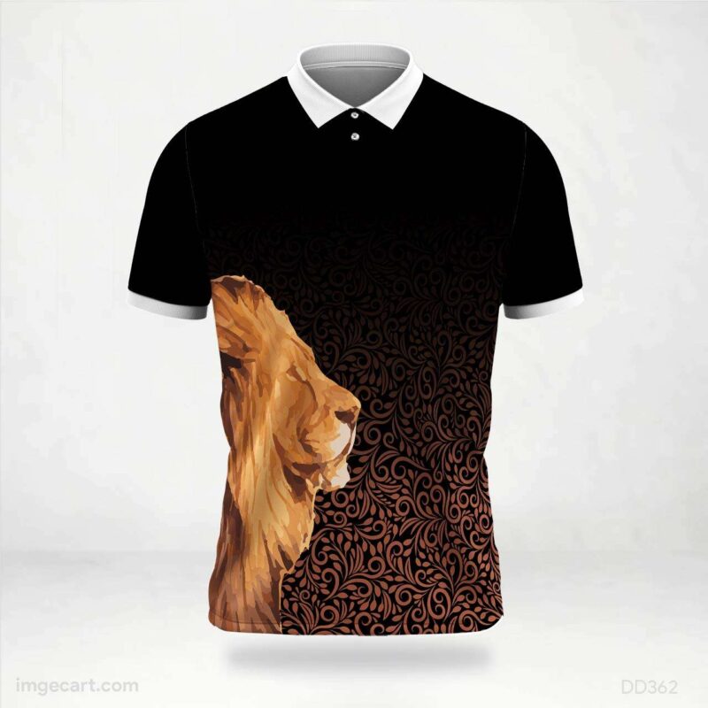 Lion Portrait Jersey design