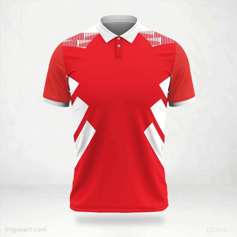 Blue and Pink Accent Jersey Design