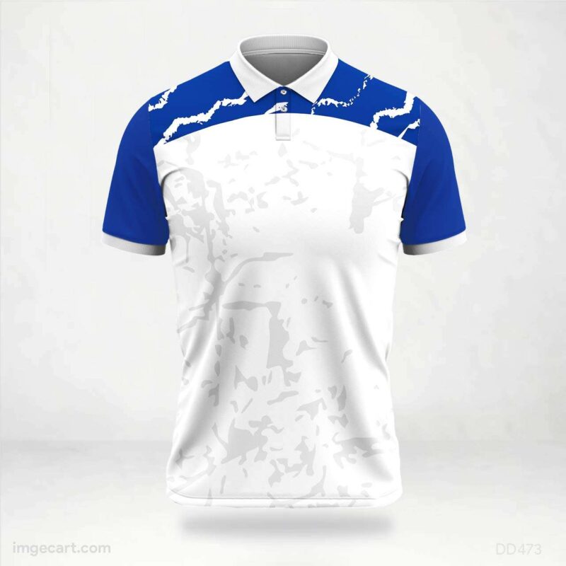 Light Green Abstract Pattern Jersey Design