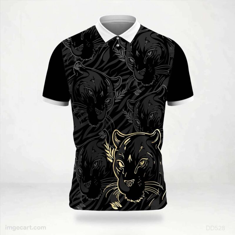 Black Panthers Graphic Jersey Design
