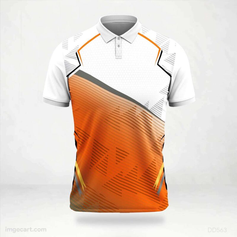 Blue Diagonal Stripes Jersey Design