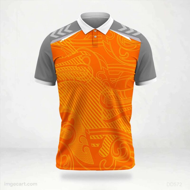 Blue and White Jersey Design