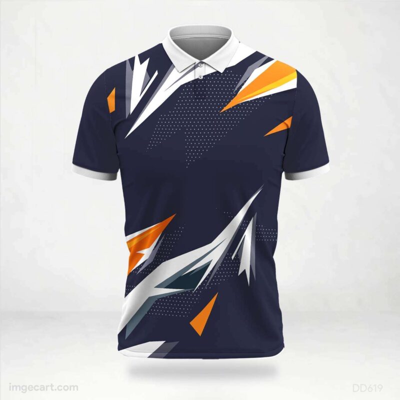 Abstract Graphic Jersey design