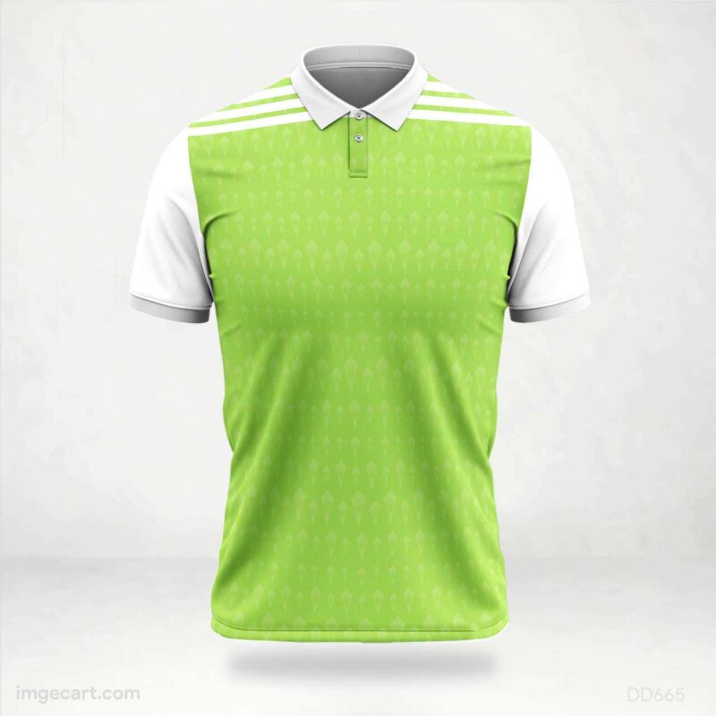 Lime Green Pattern Jersey design