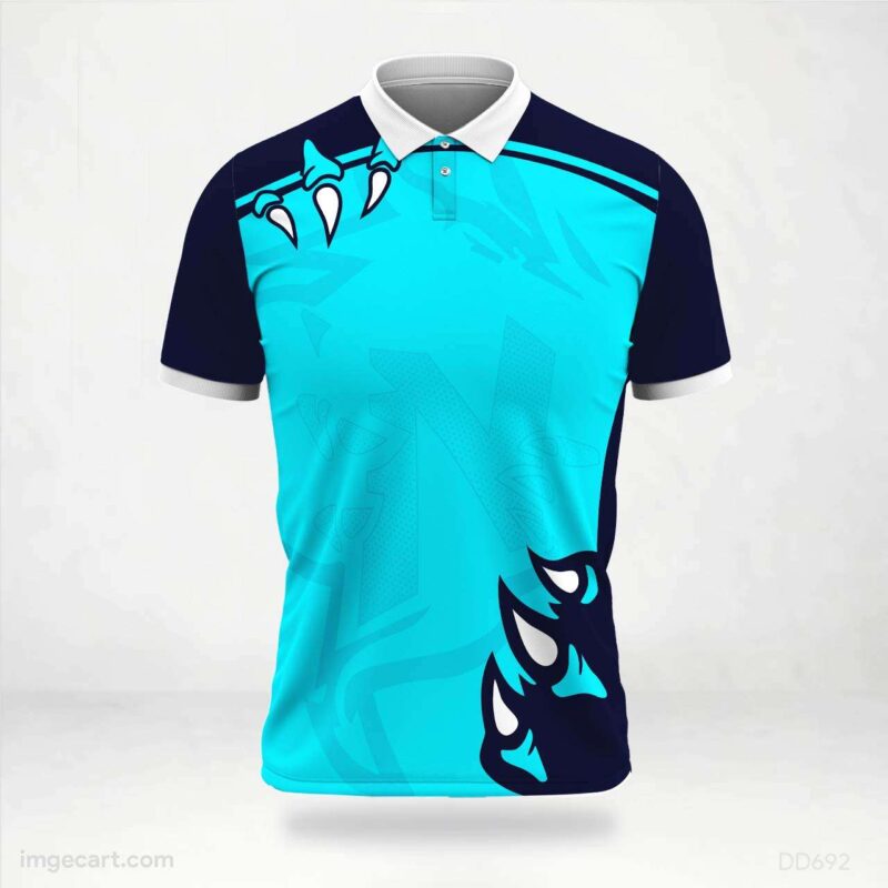 Red and Blue Jersey design