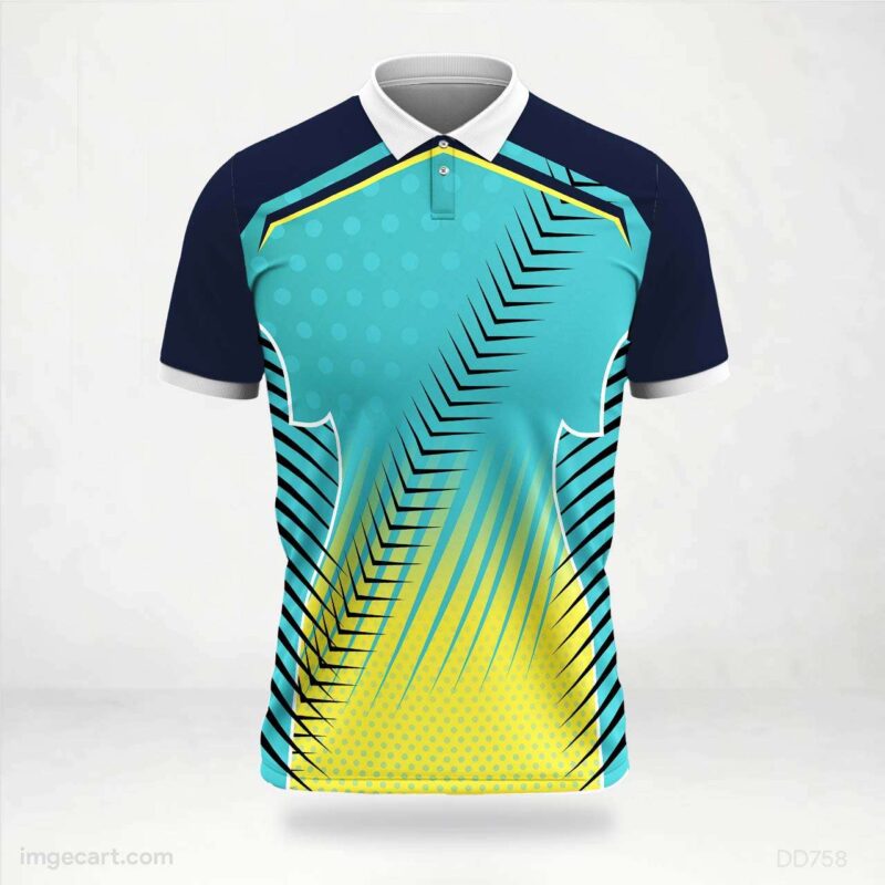 Black and Red Jersey Design