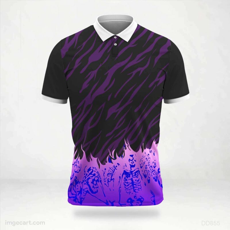 Red and Blue Jersey Design