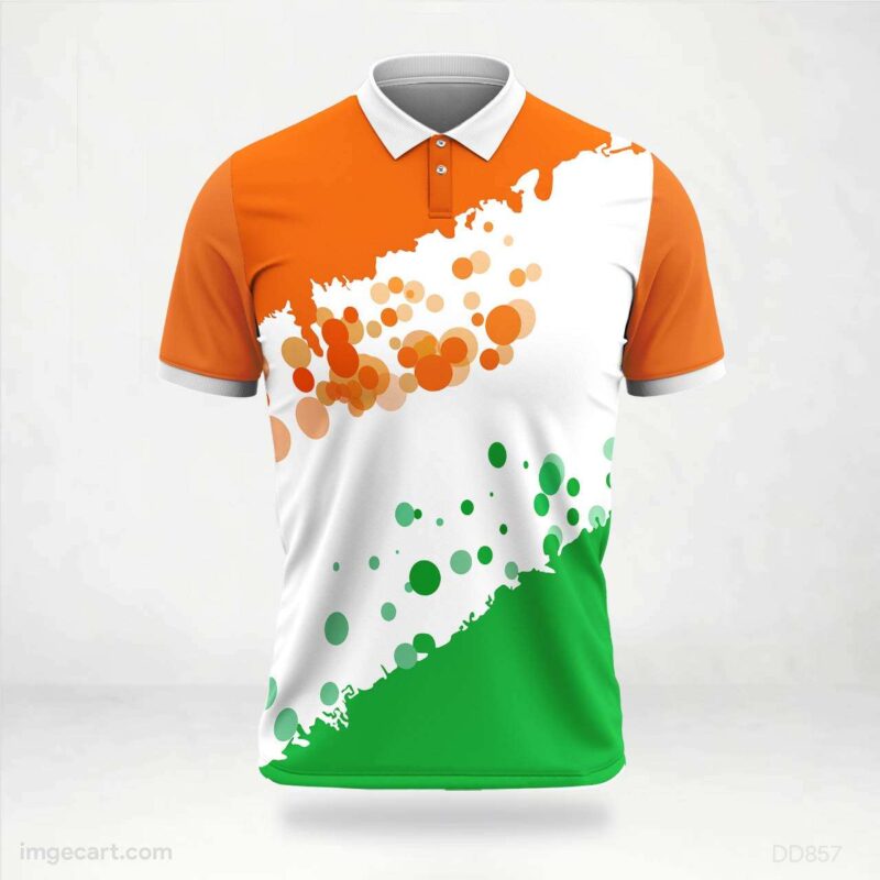 India Flag Jersey Design