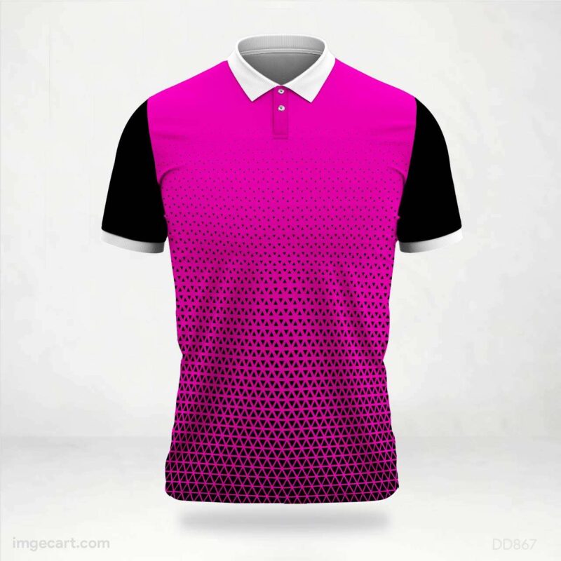 Pink Gradient Jersey Design