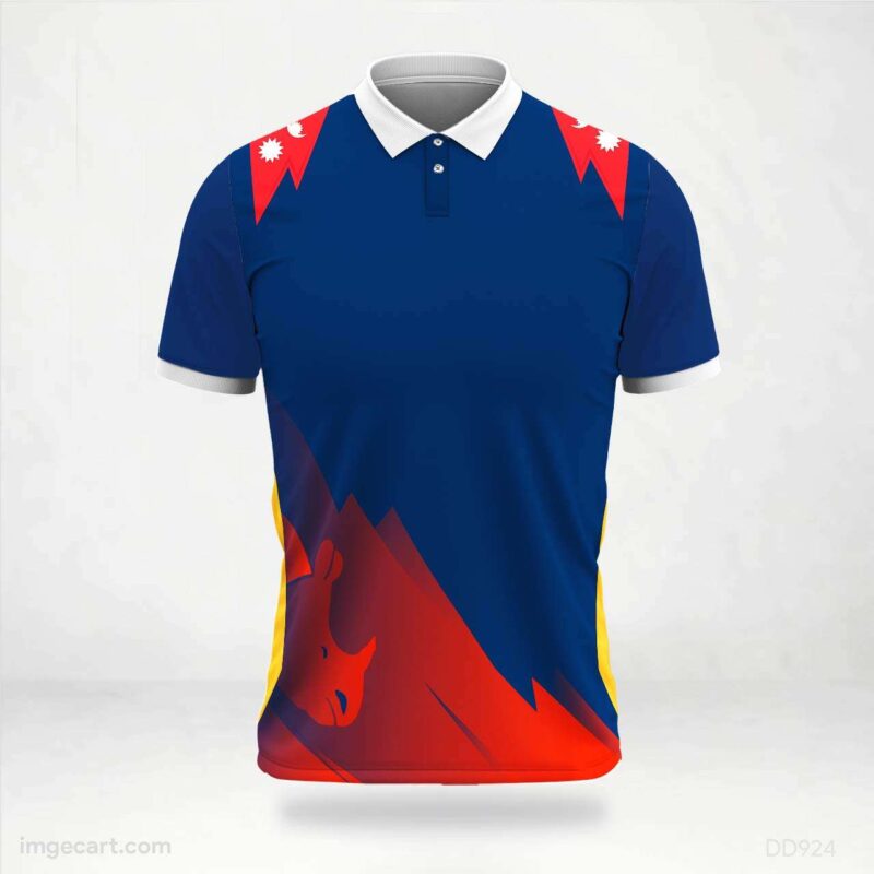 Nepal Cricket Jersey Design