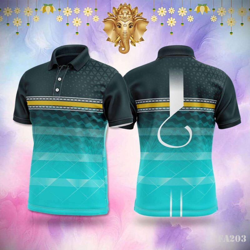 Teal Horizon Jersey