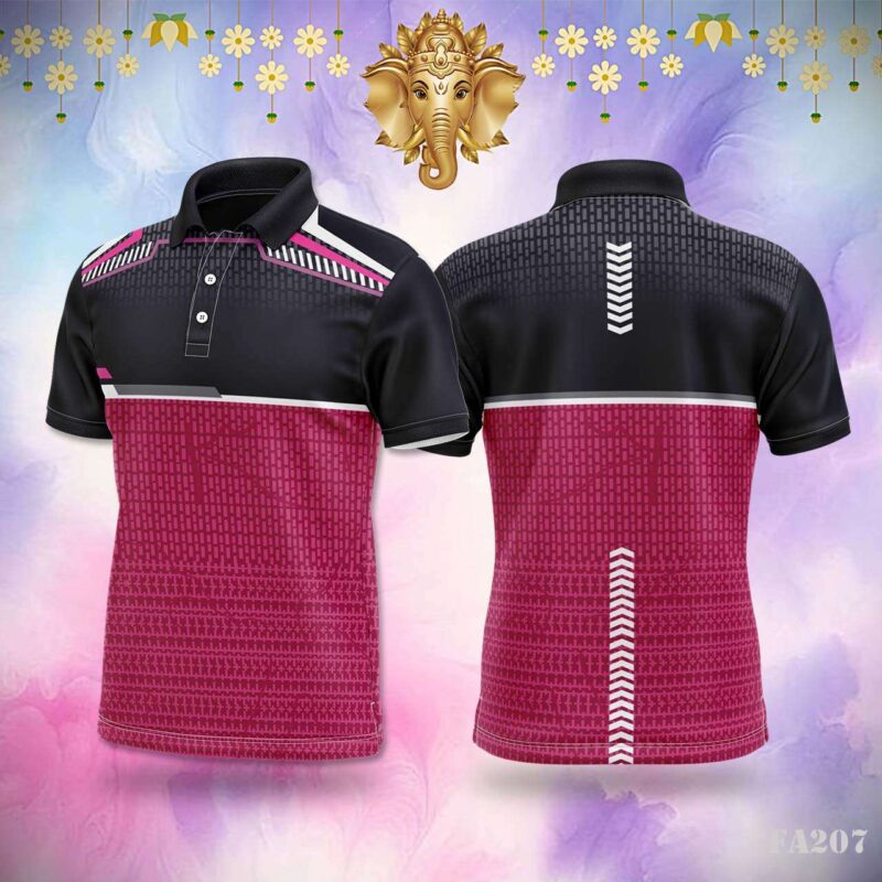 Racer Pink Jersey Design