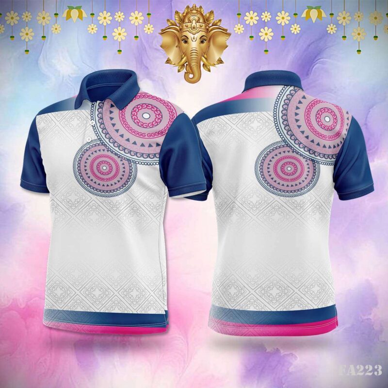 Geometric Medallion Jersey Design