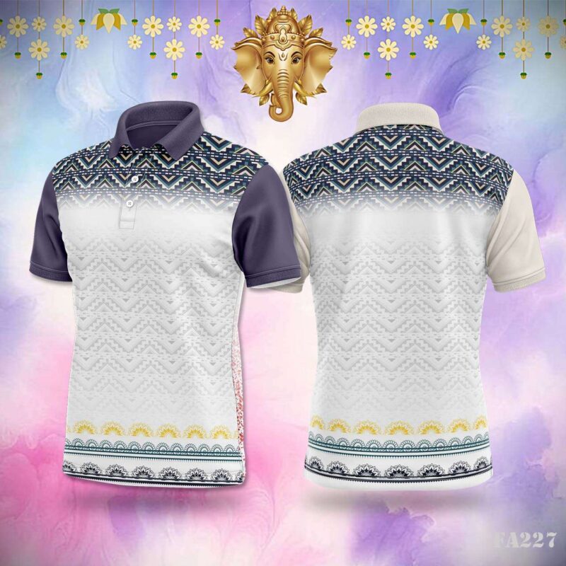 Pastel Mosaic Jersey Design