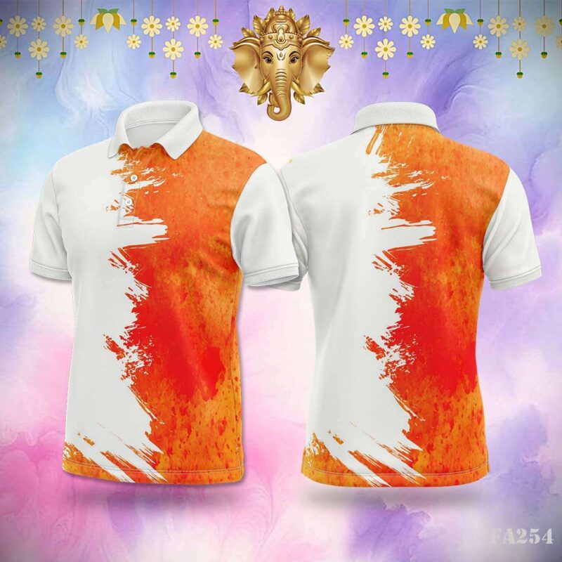 I would call this "Sunset Brushstroke Festivals Jersey Design".