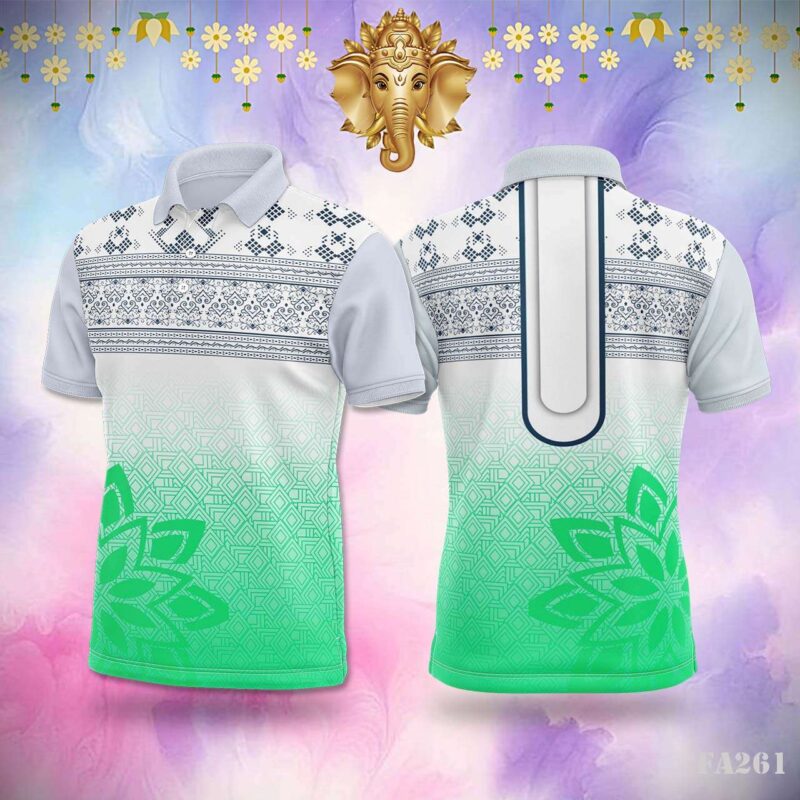 Emerald Mandala Festivals Jersey Design