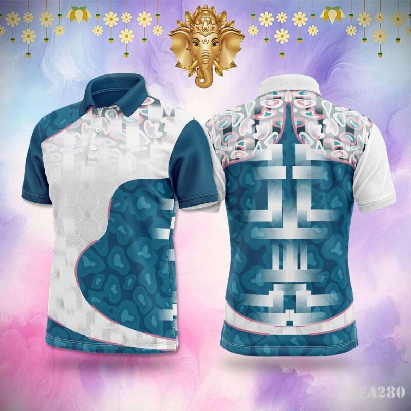 Fluid Abstract Festivals Jersey Design